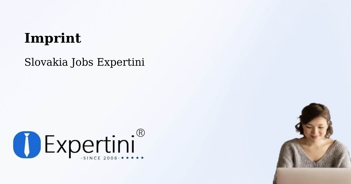 Imprint – Šaľa - Slovakia Jobs Expertini